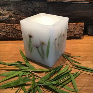 Blumenkerze