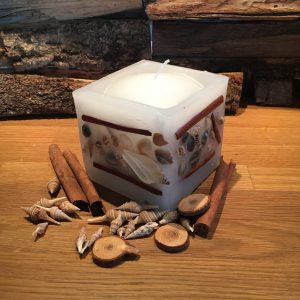 Muschelkerze